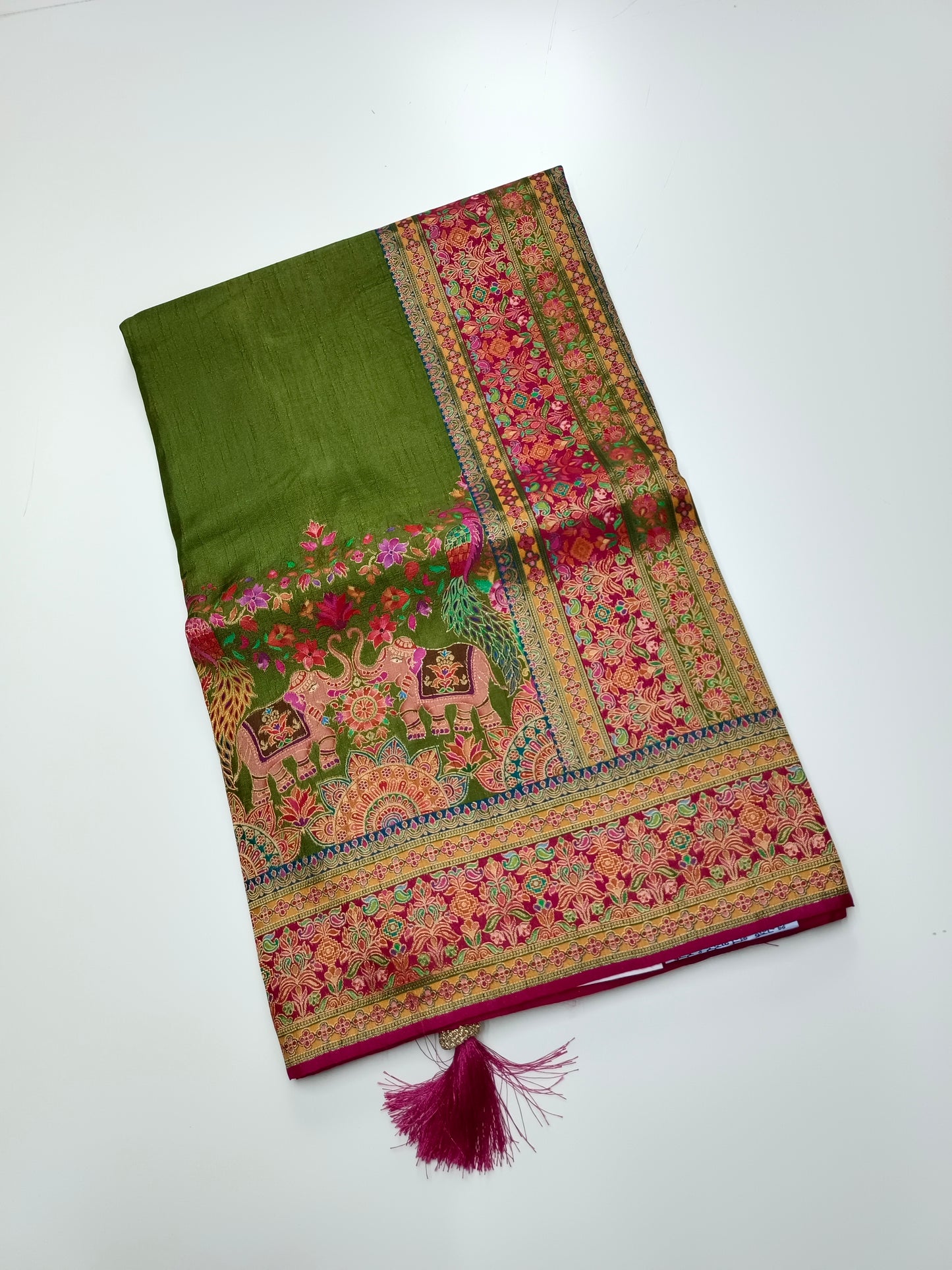 FANCY PASHMINA SAREE
