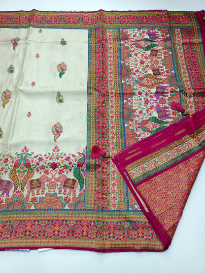 FANCY PASHMINA SAREE