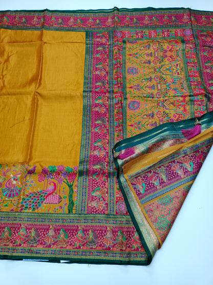 FANCY PASHMINA SAREE