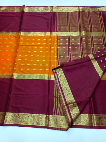 SEMI CREPE SILK SAREE