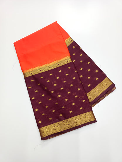 SEMI CREPE SILK SAREE