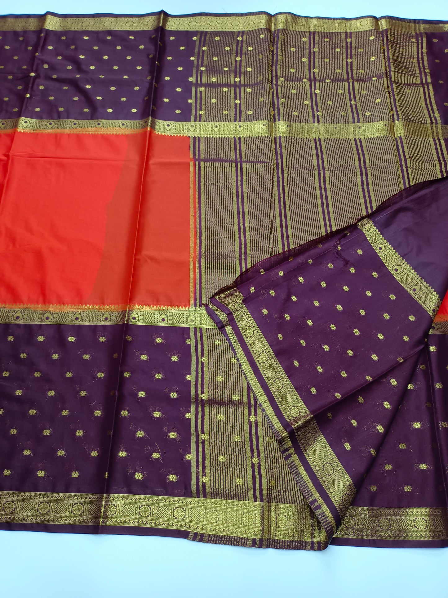 SEMI CREPE SILK SAREE