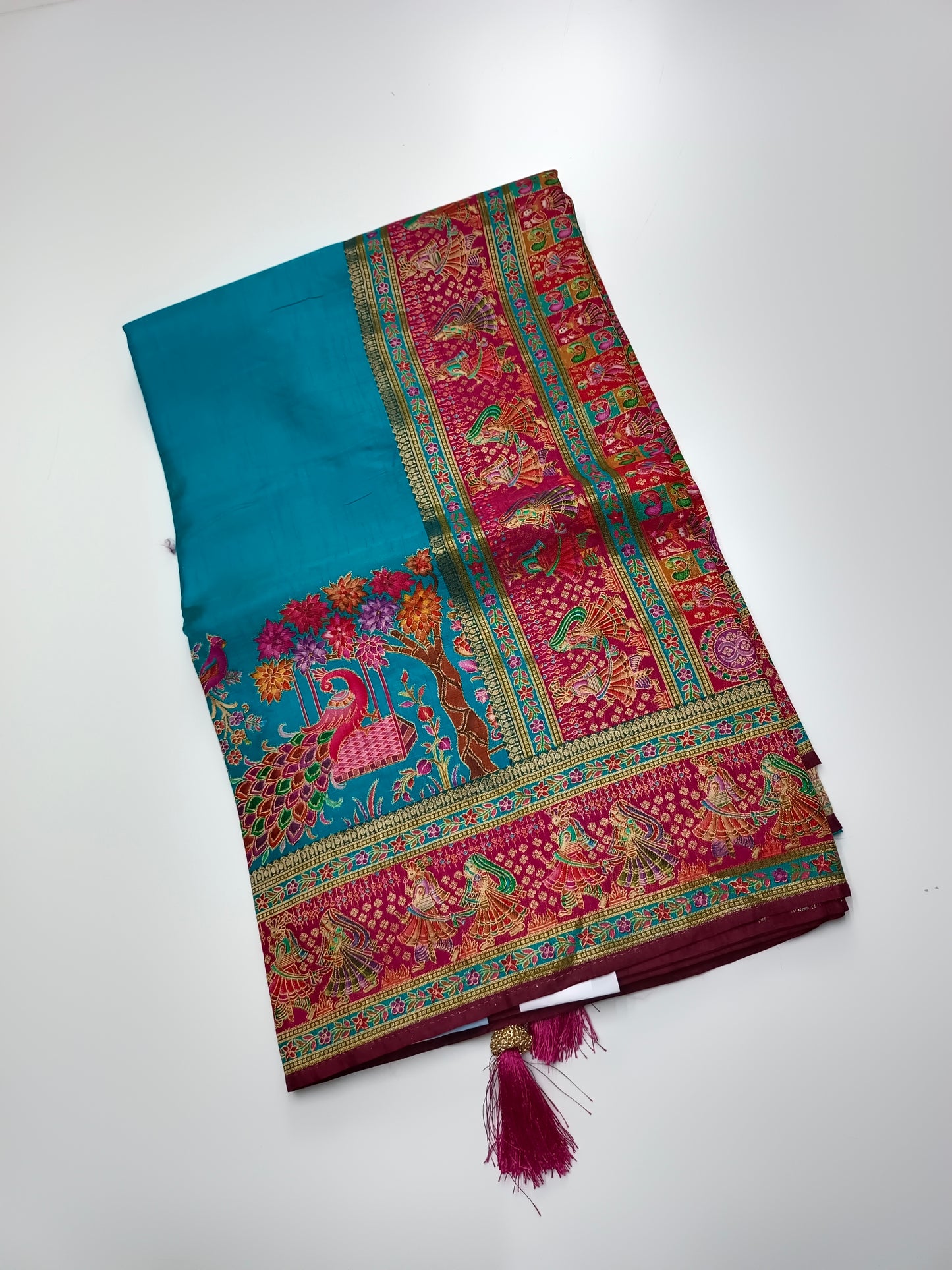 FANCY PASHMINA SAREE