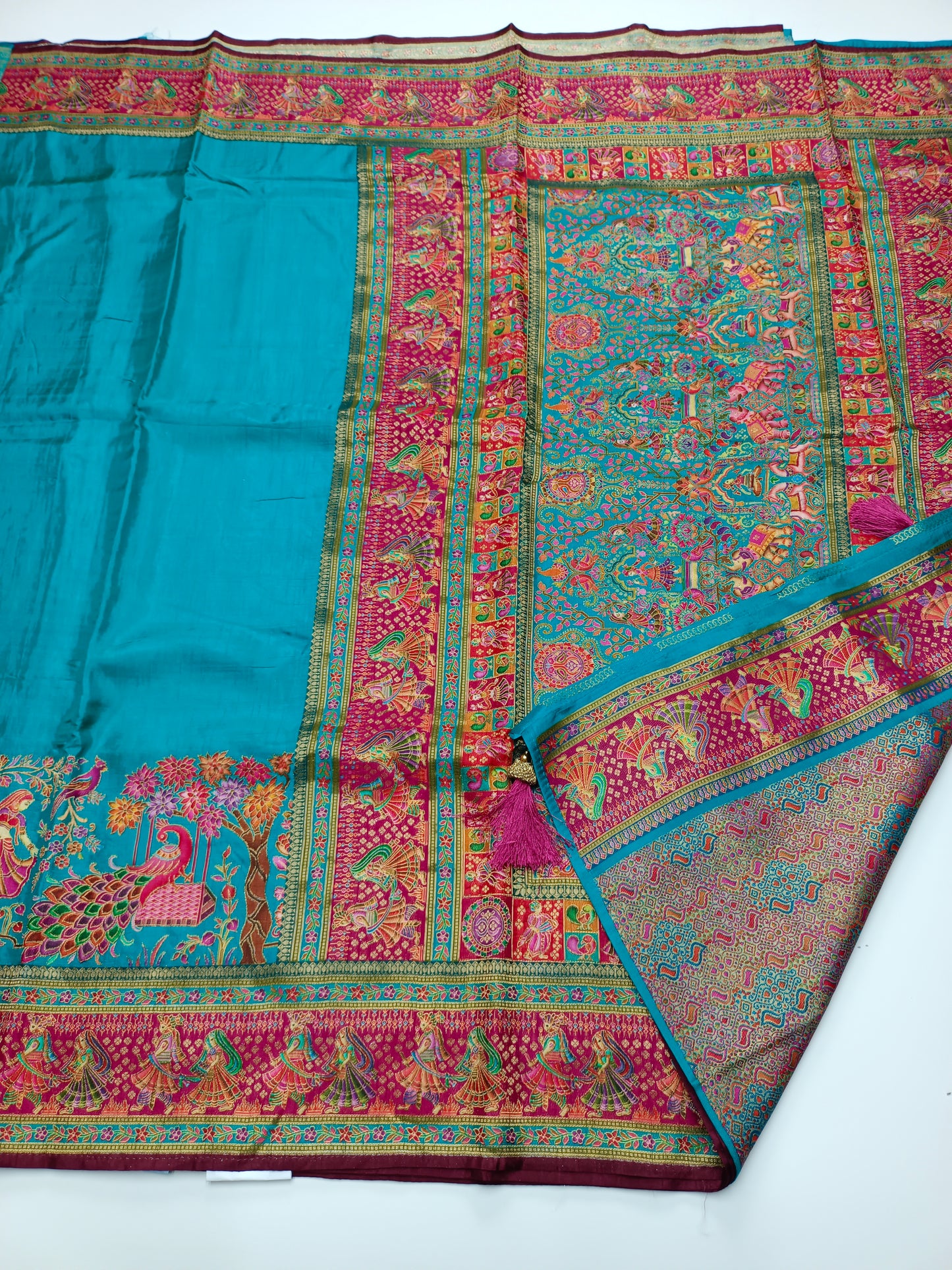 FANCY PASHMINA SAREE
