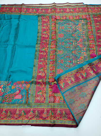FANCY PASHMINA SAREE
