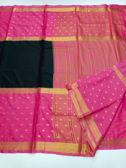 SEMI CREPE SILK SAREE