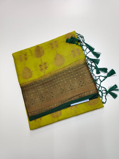 FANCY LENIN SAREE