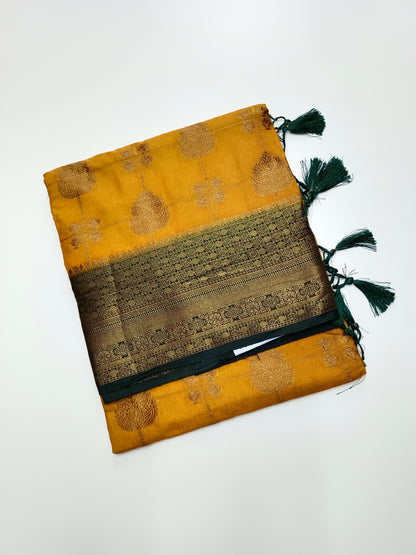 FANCY LENIN SAREE