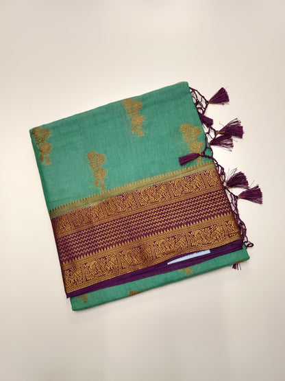 FANCY LENIN SAREE