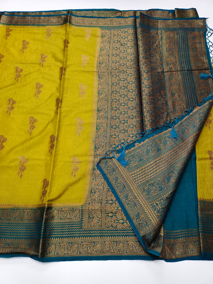 FANCY LENIN SAREE
