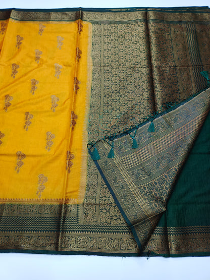 FANCY LENIN SAREE