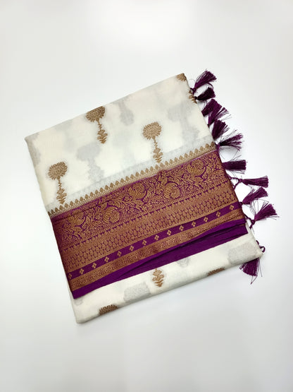 FANCY LENIN SAREE
