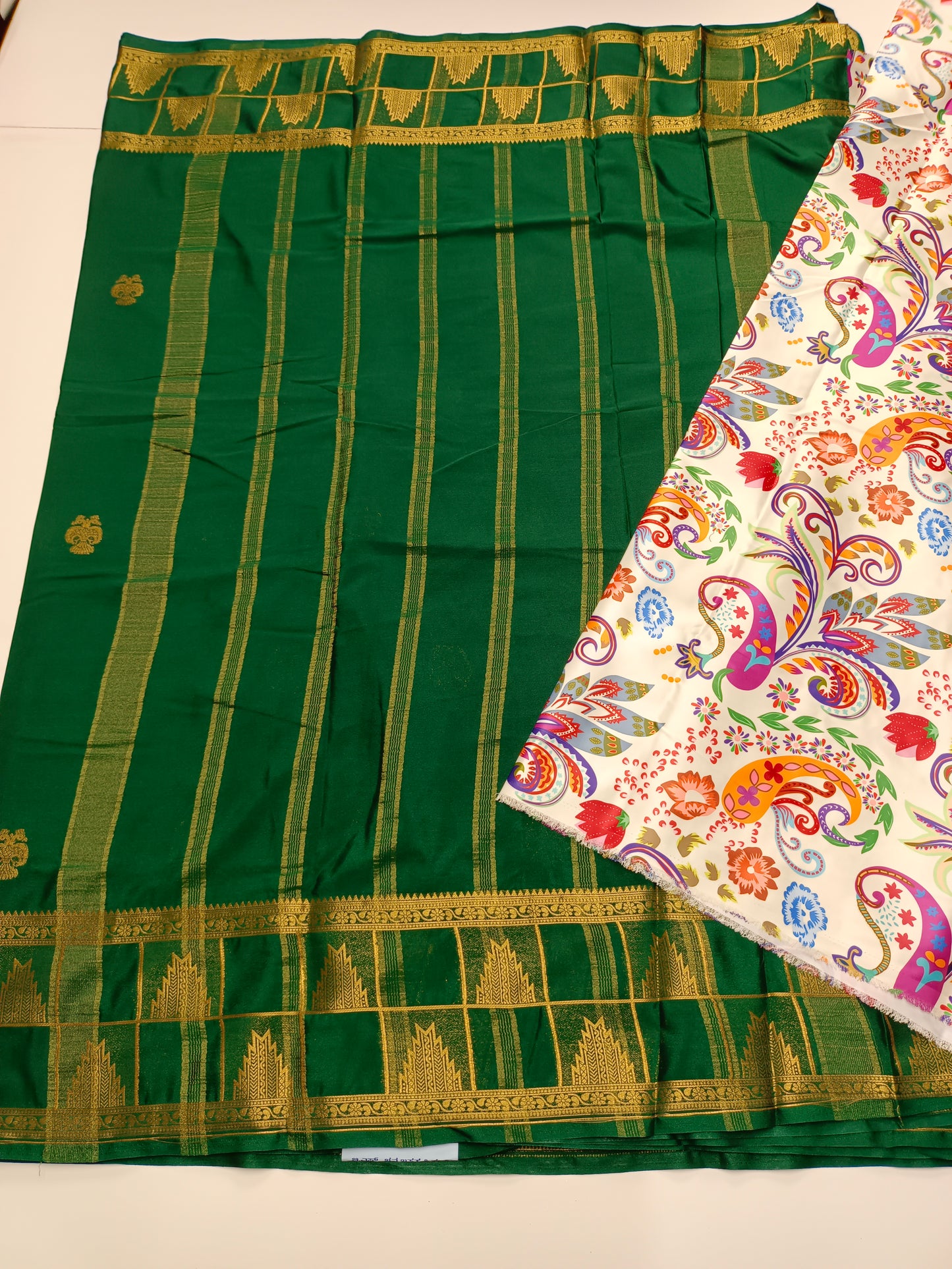 SEMI CREPE SILK SAREE