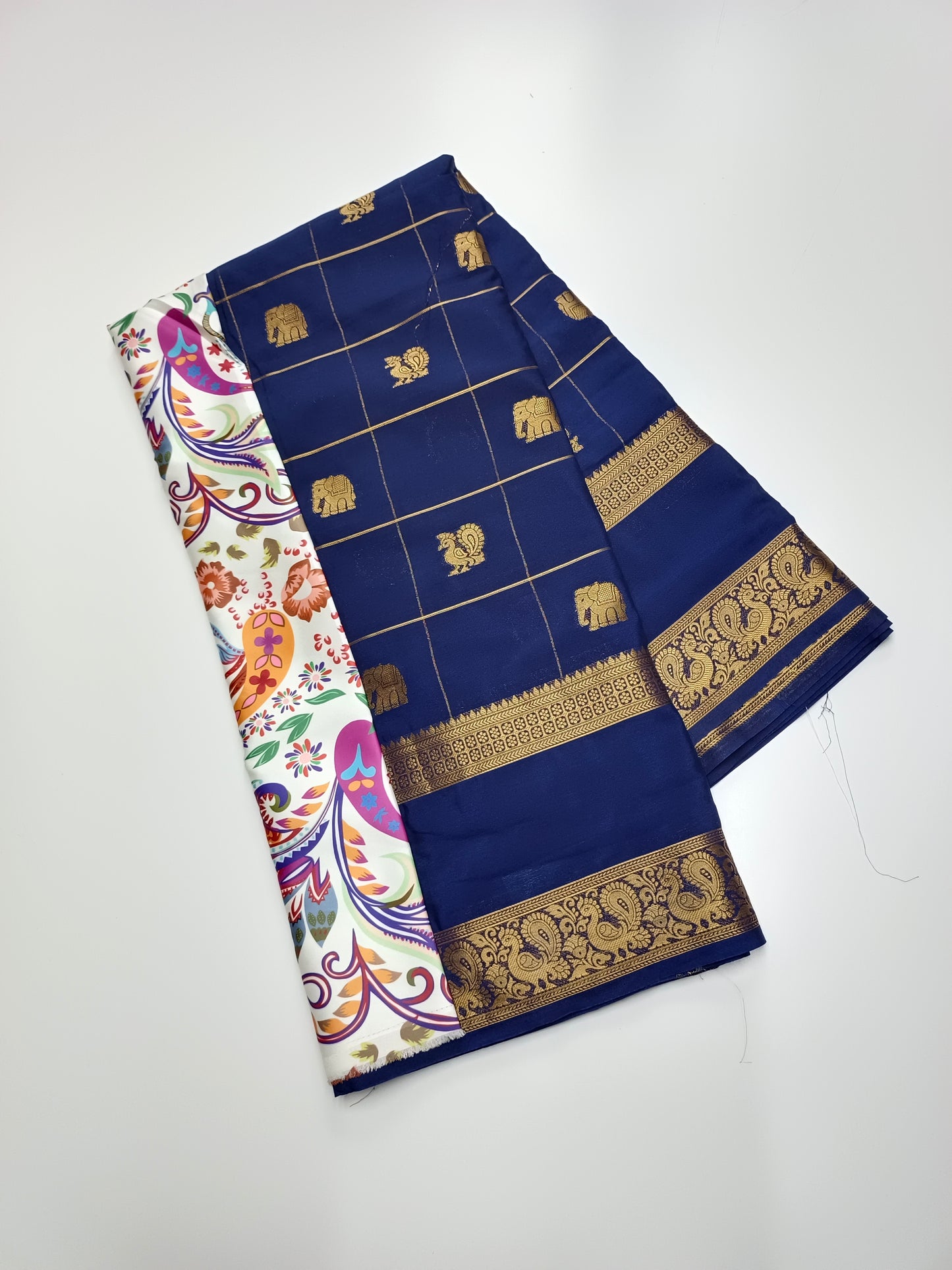 SEMI CREPE SILK SAREE