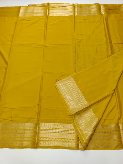 SEMI CREPE SILK SAREE