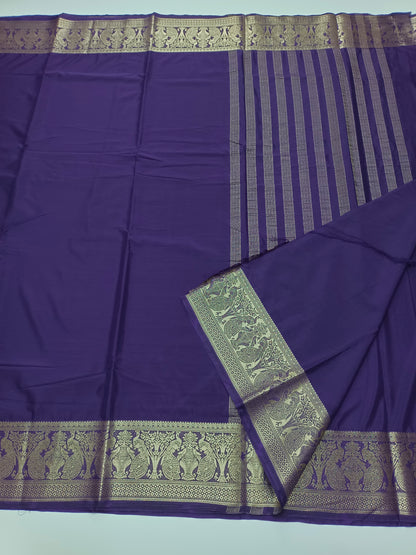 SEMI CREPE SILK SAREE