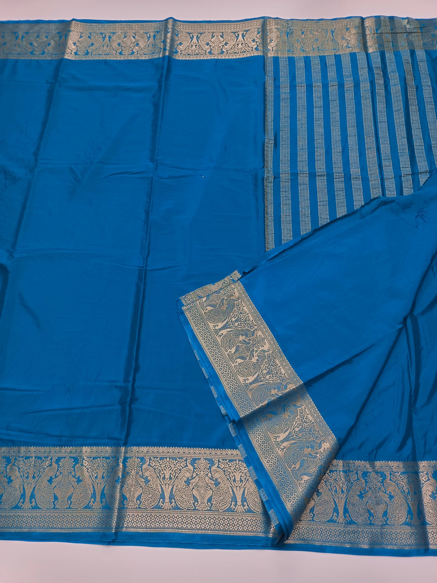 SEMI CREPE SILK SAREE