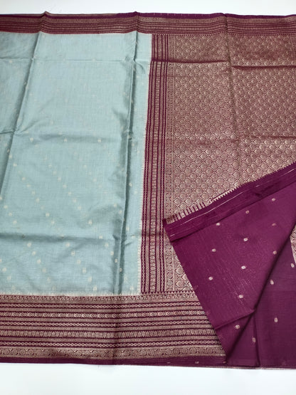 FANCY BAMBOO SILK SAREE