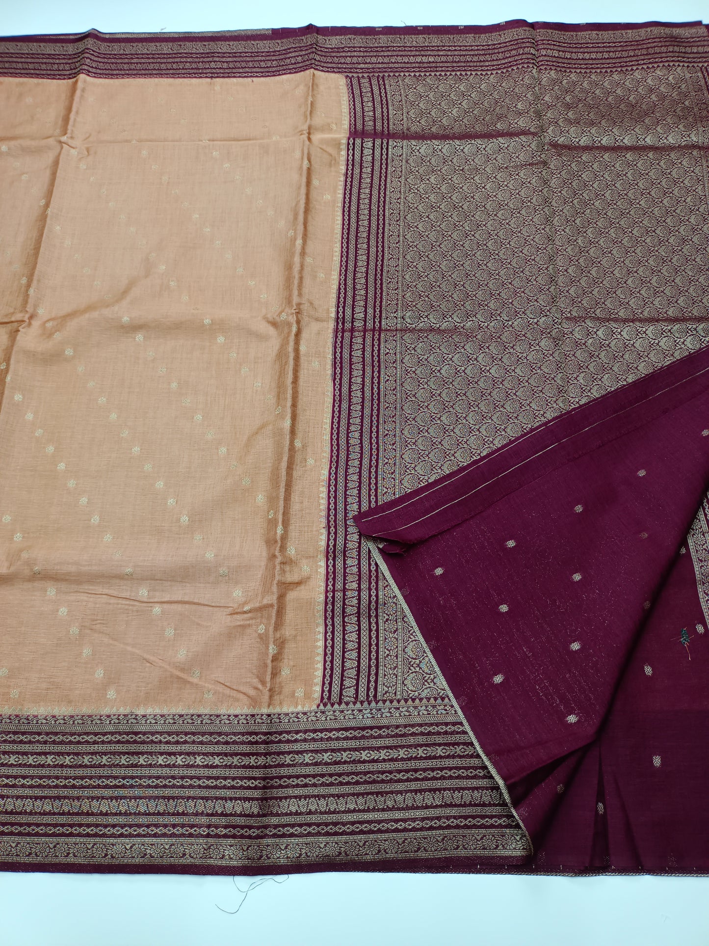 FANCY BAMBOO SILK SAREE