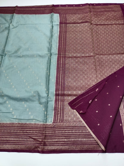 FANCY BAMBOO SILK SAREE