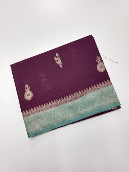 FANCY BAMBOO SILK SAREE