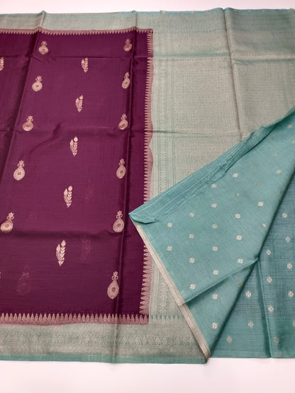 FANCY BAMBOO SILK SAREE