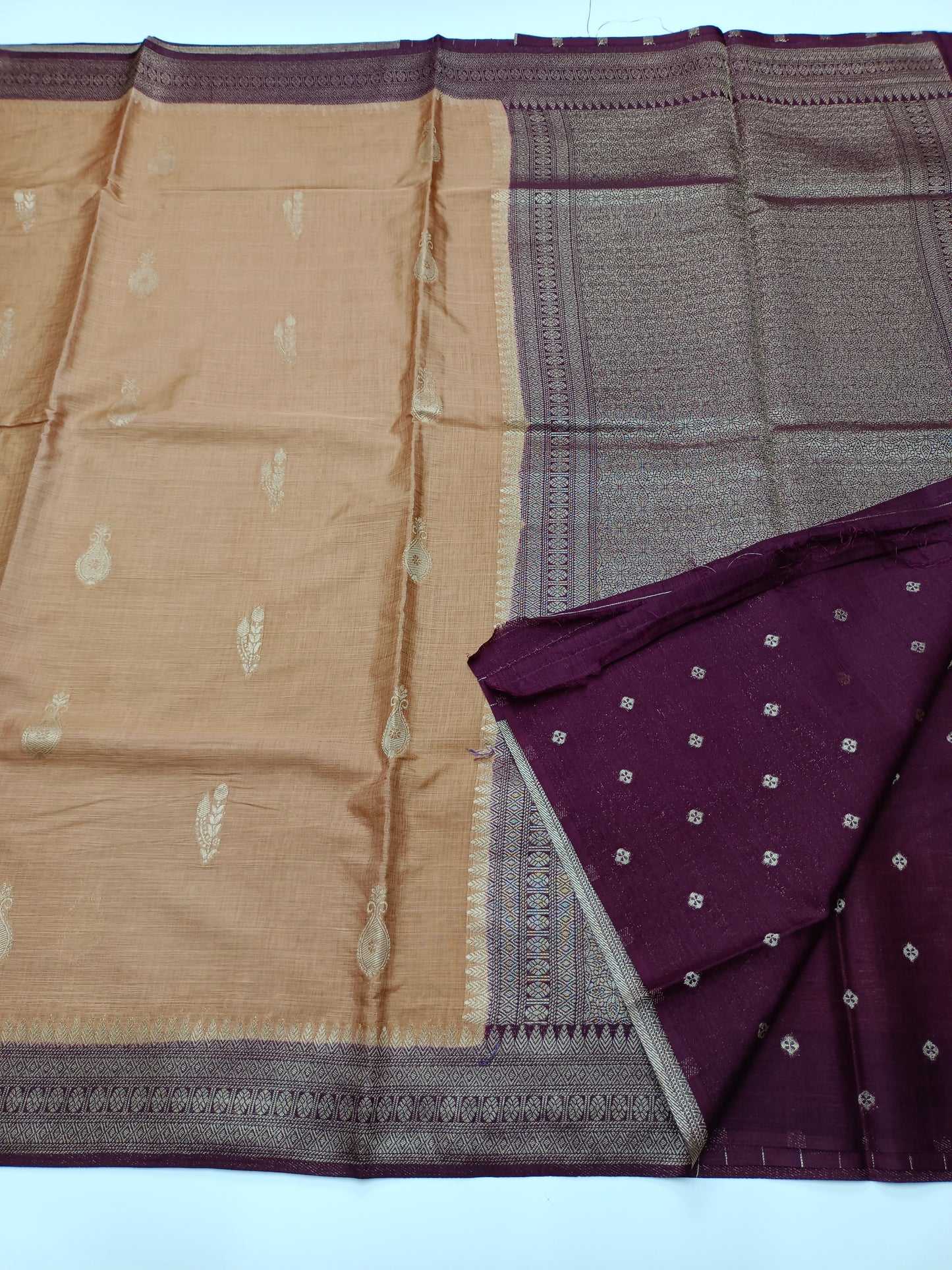 FANCY BAMBOO SILK SAREE
