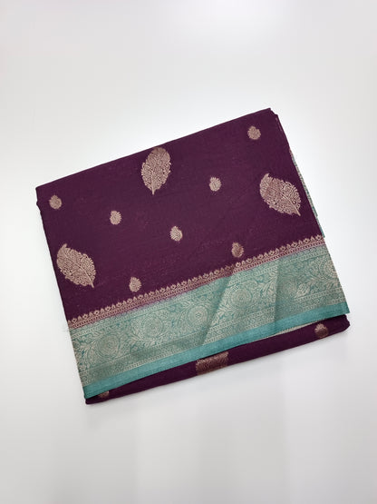 FANCY BAMBOO SILK SAREE