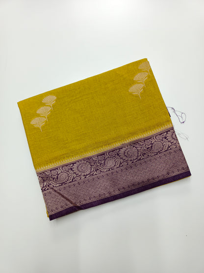 FANCY BAMBOO SILK SAREE