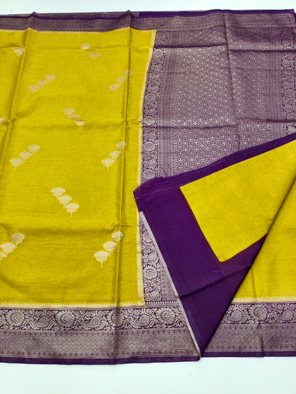 FANCY BAMBOO SILK SAREE