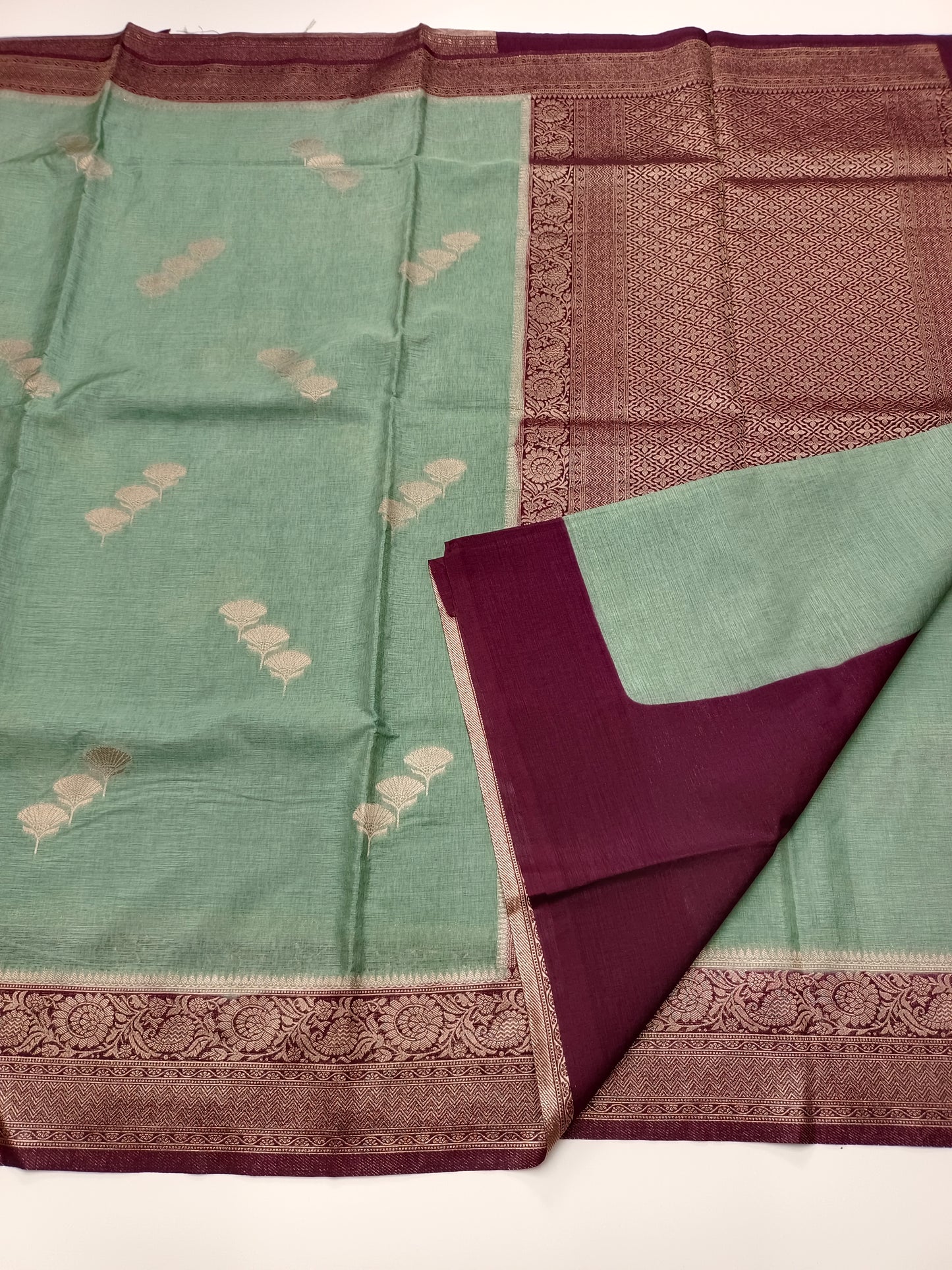 FANCY BAMBOO SILK SAREE