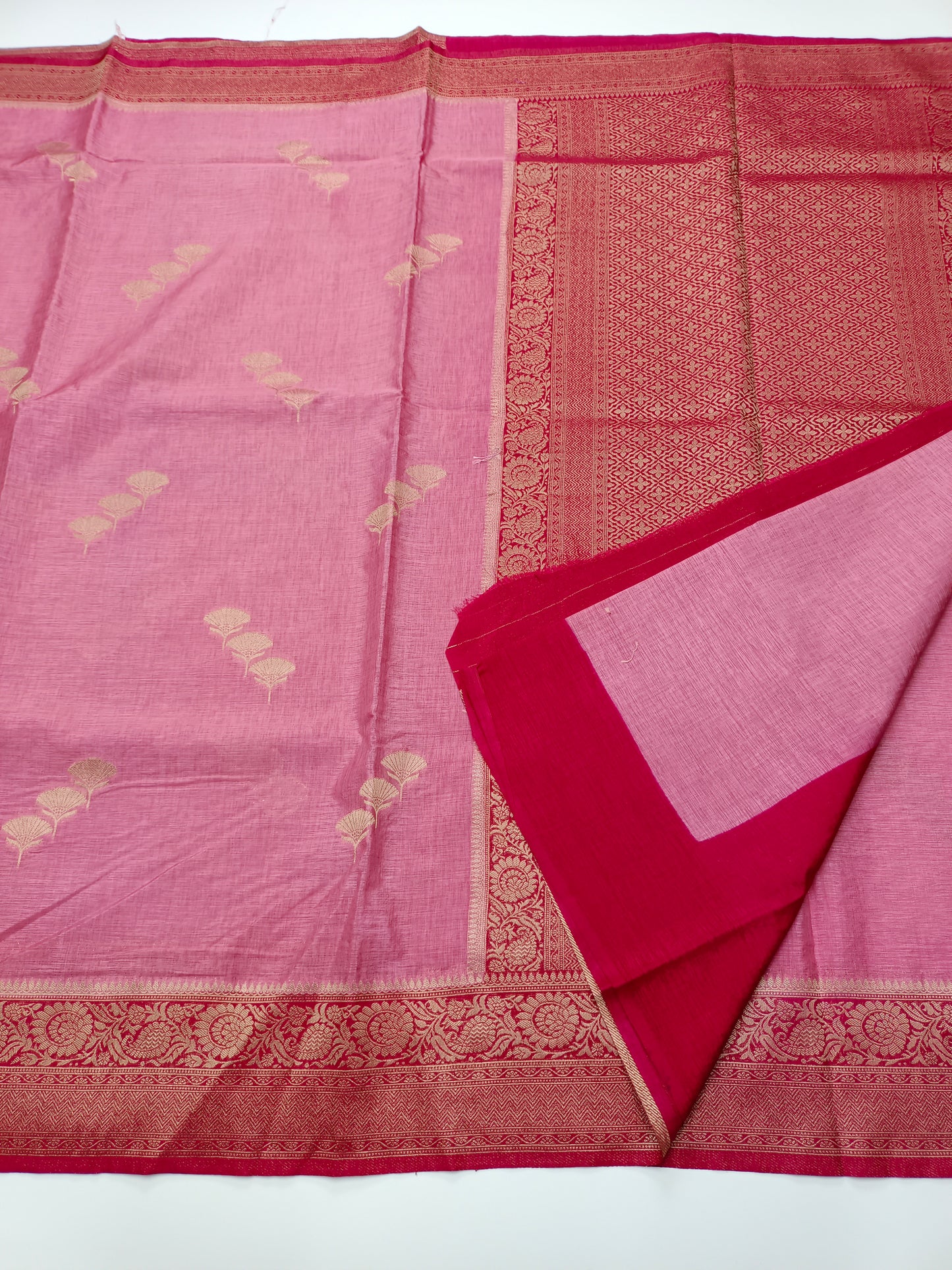 FANCY BAMBOO SILK SAREE
