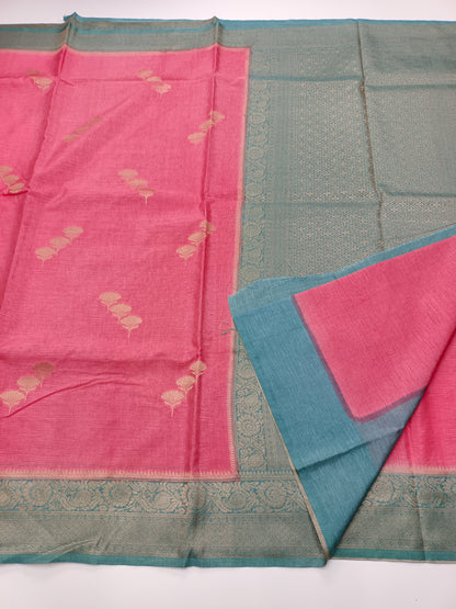 FANCY BAMBOO SILK SAREE