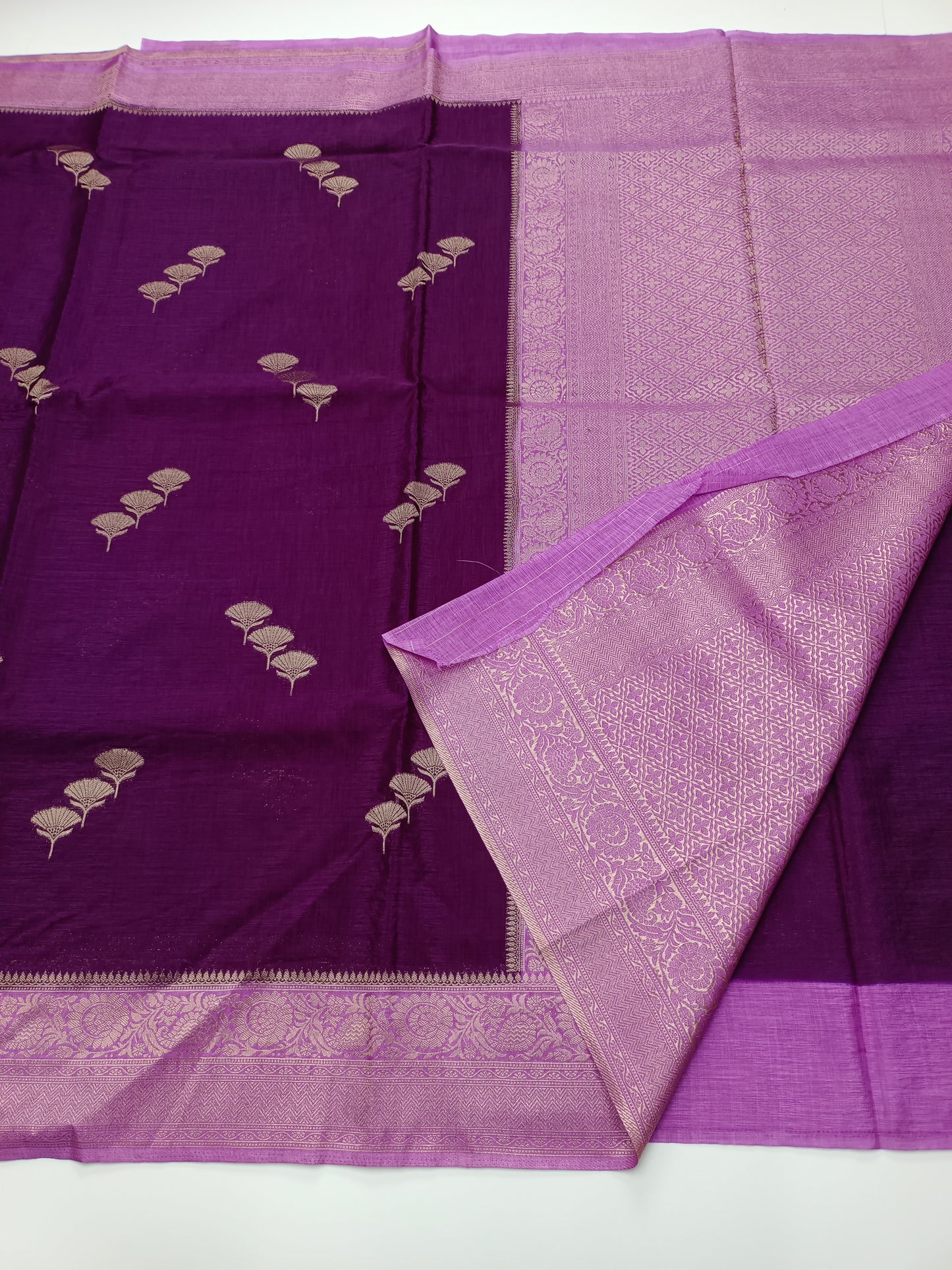 FANCY BAMBOO SILK SAREE