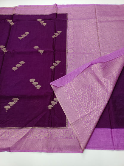 FANCY BAMBOO SILK SAREE