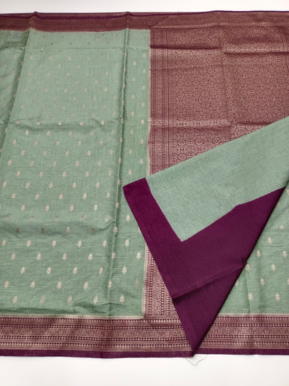 FANCY BAMBOO SILK SAREE
