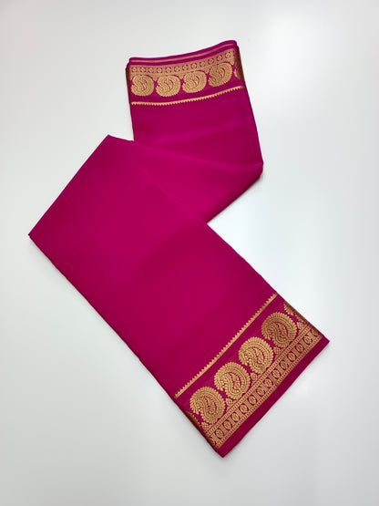 PURE CREPE SILK SAREE