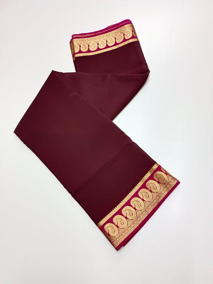 PURE CREPE SILK SAREE