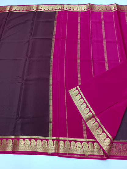 PURE CREPE SILK SAREE