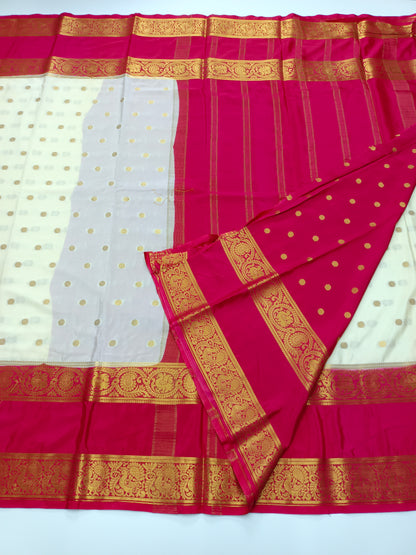SEMI CREPE SILK SAREE