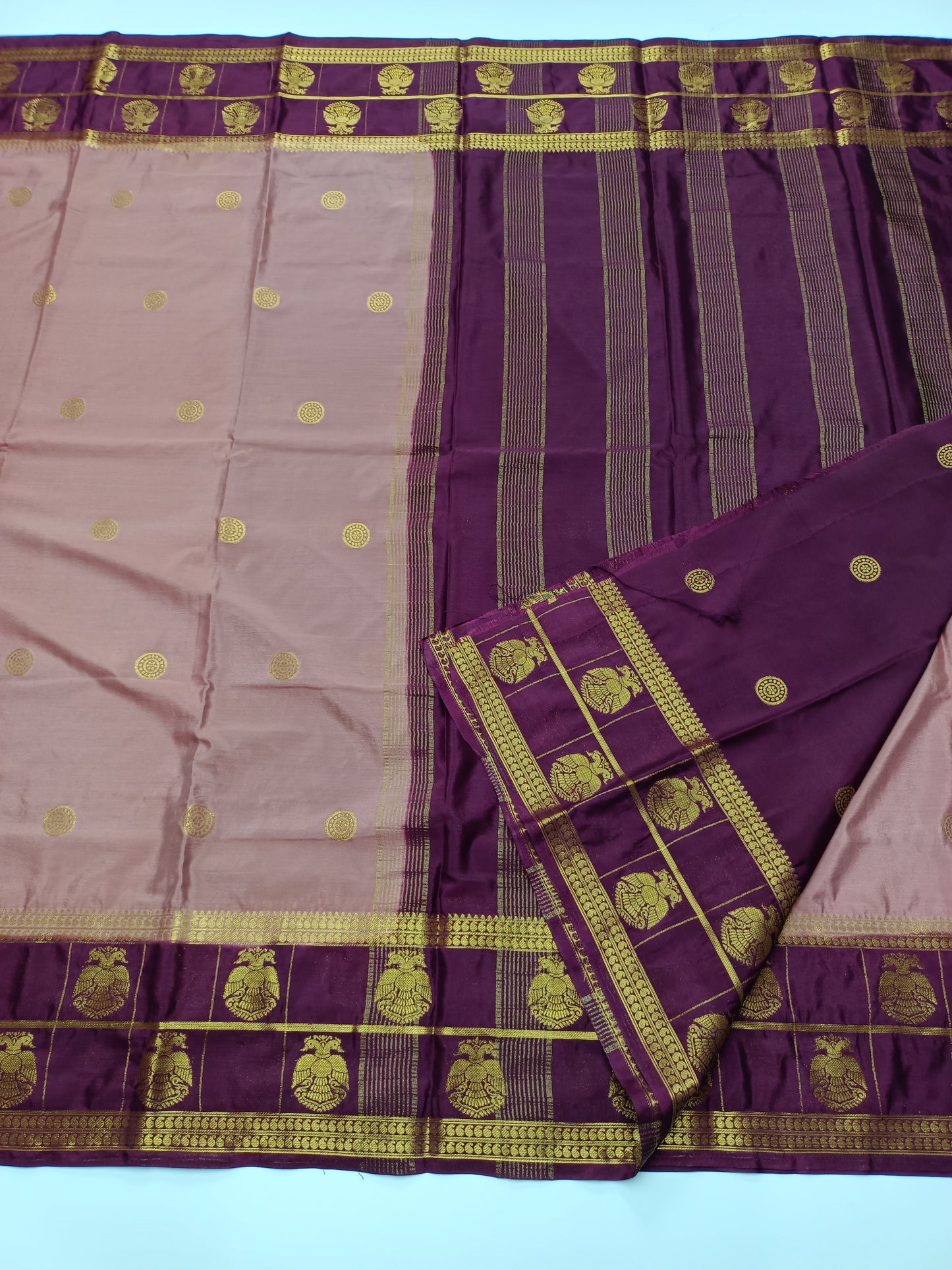 SEMI CREPE SILK SAREE