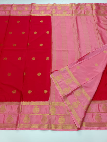 SEMI CREPE SILK SAREE