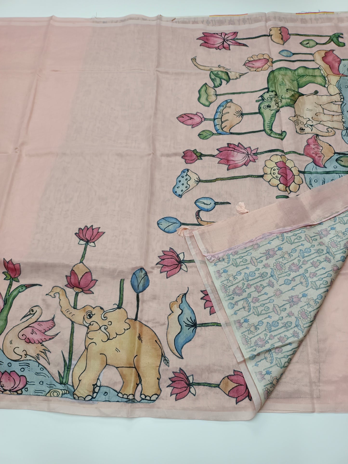FANCY SUPERNET SAREE