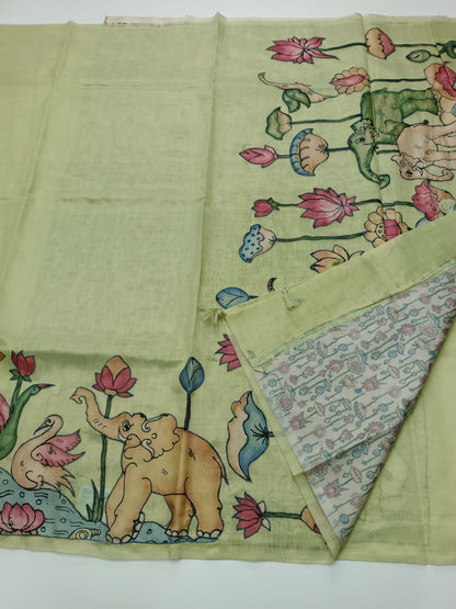 FANCY SUPERNET SAREE