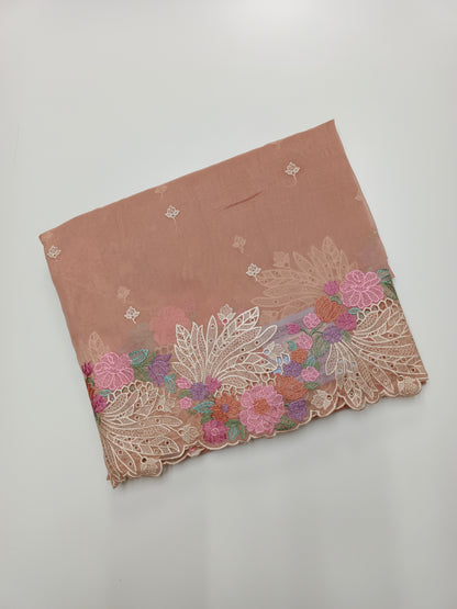 FANCY SUPERNET SAREE