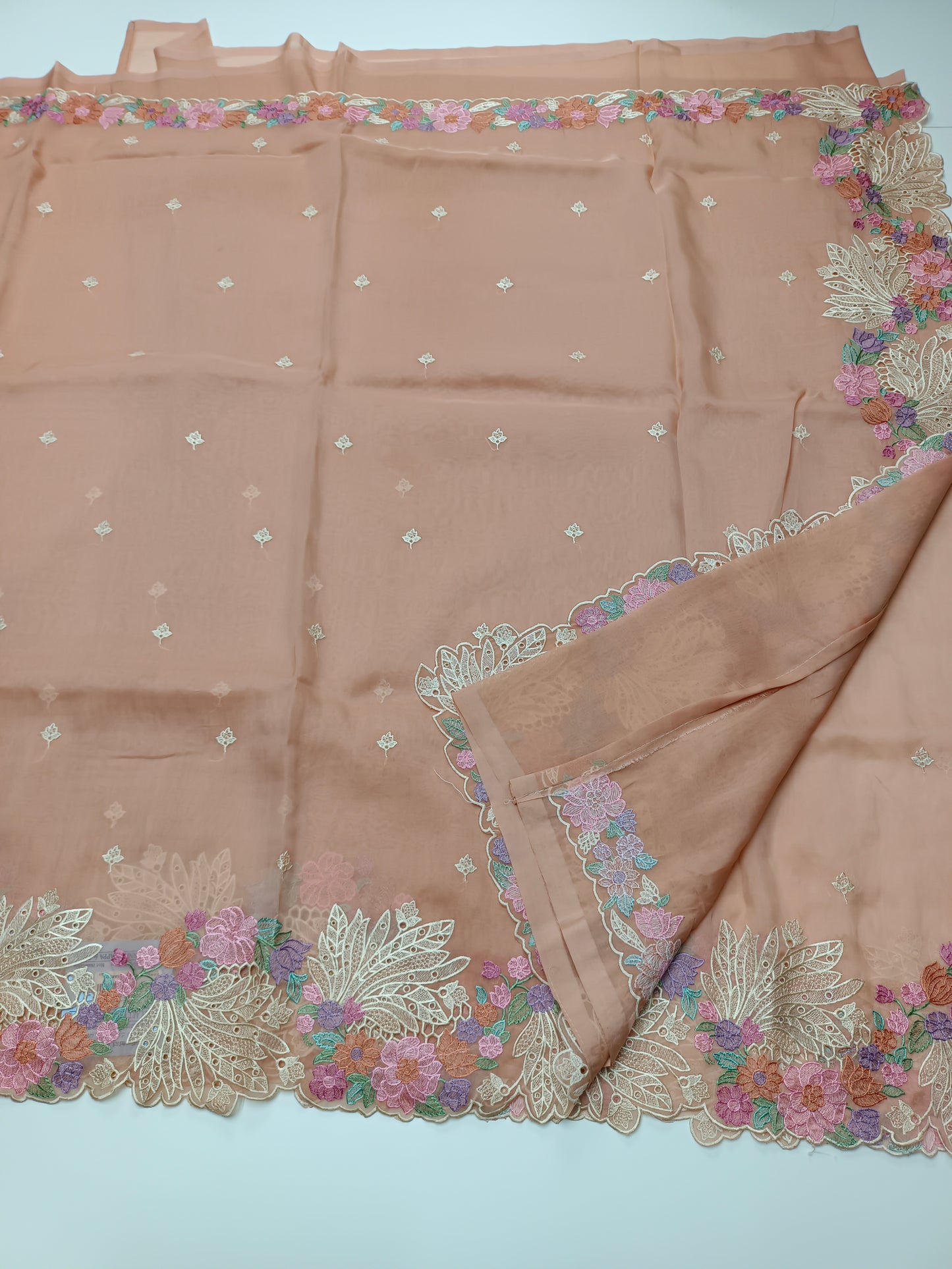 FANCY SUPERNET SAREE