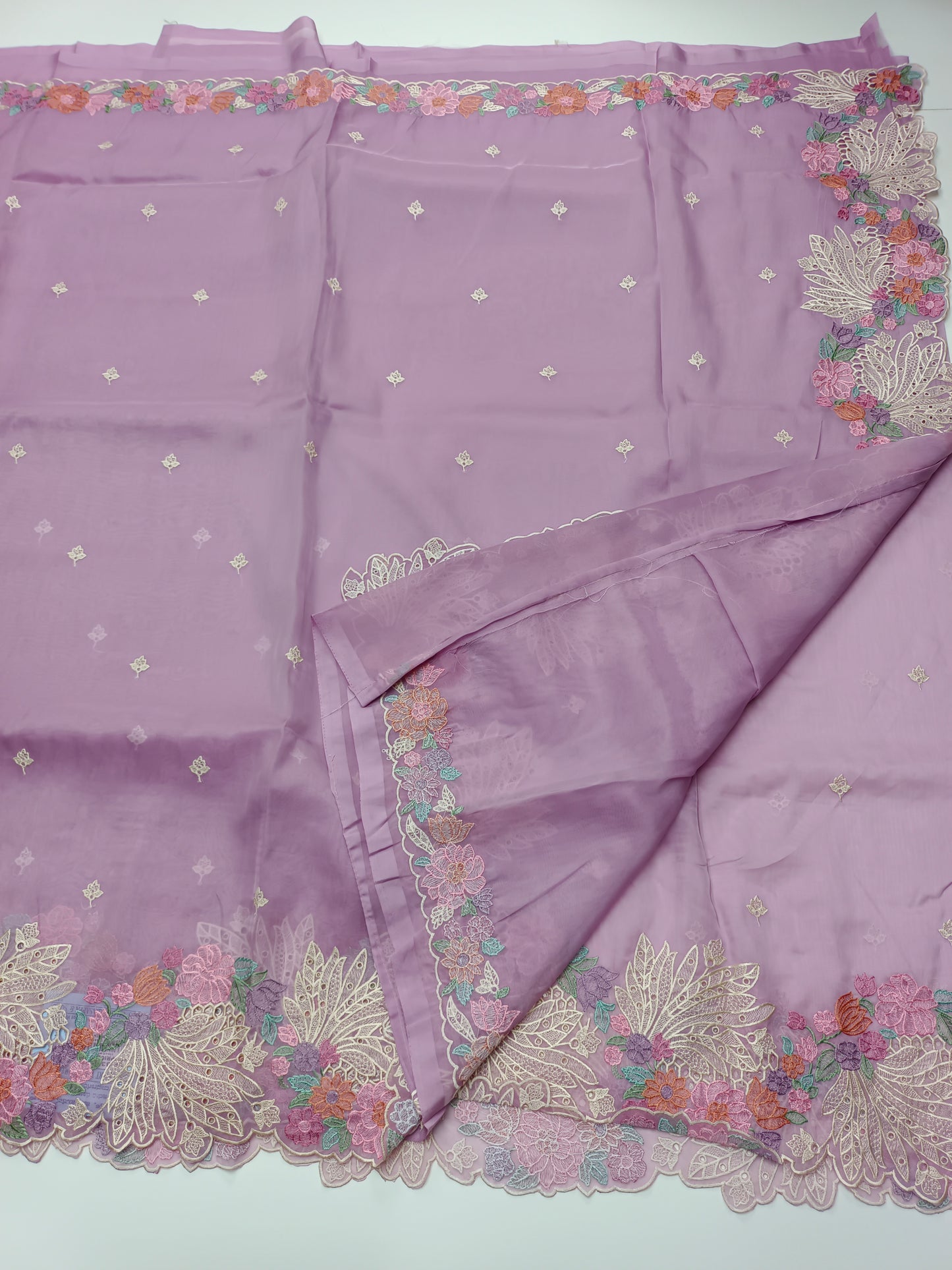 FANCY SUPERNET SAREE