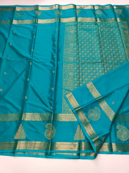 SEMI CREPE SILK SAREE