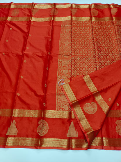 SEMI CREPE SILK SAREE
