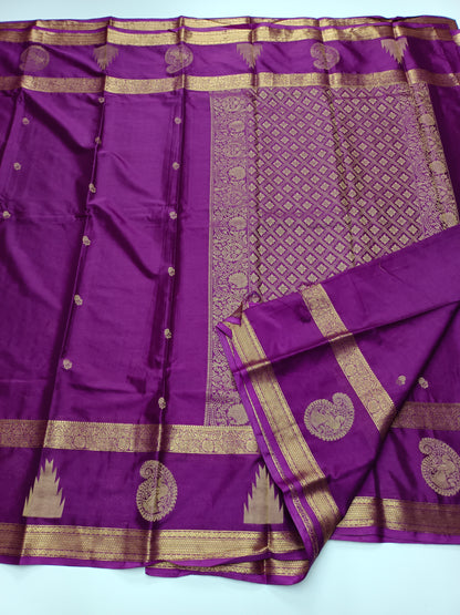 SEMI CREPE SILK SAREE